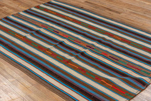 Vintage Kilim Area Rug (5' x 7')